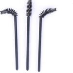 فرش ماسكارا صغيرة سهلة الاستخدام 10 سم mascara Applicator wands, Mini eyelash brush, Eyebrow spoolie Brush, Eye Lash Cosmetic Makeup for Eyelash Extension (1)