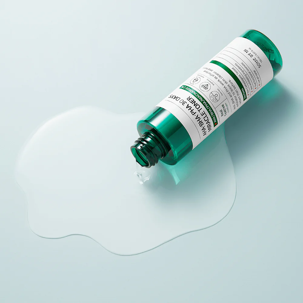 تونر-ميركل-لعلاج-حب-الشباب-ومشاكل-البشرة-تحدي-ال30-يوم-SomeByMi-AHA-BHA-PHA-30-Days-Miracle-Toner-150ml-(5oz)-Anti-acne-Exfoliation-Hydration-Brightening