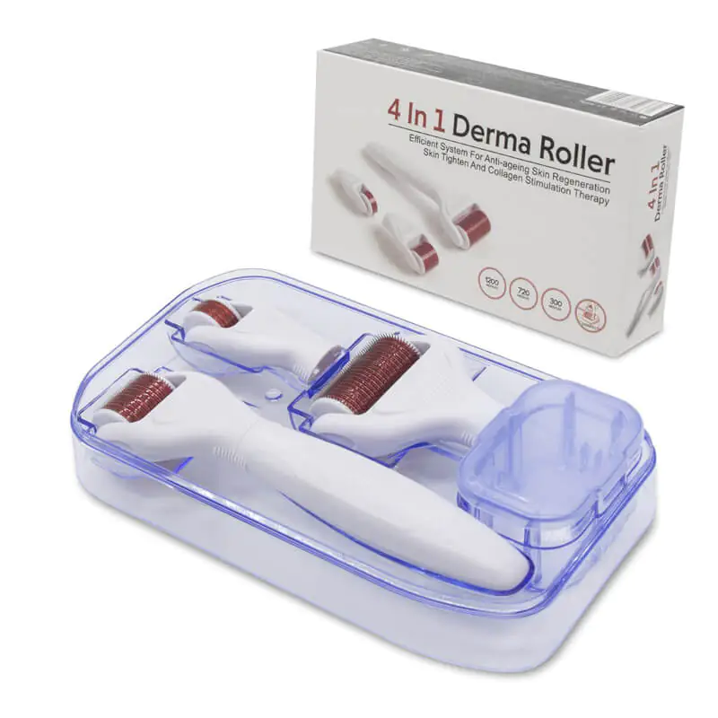 ديرما رولر 4 فـ 1 4 In 1 Derma Roller Micro-Needling Skin Care System (2)