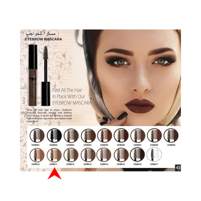ماسكارا الحواجب كاركتر متعدد الدرجات Character Eyebrow Mascara 011