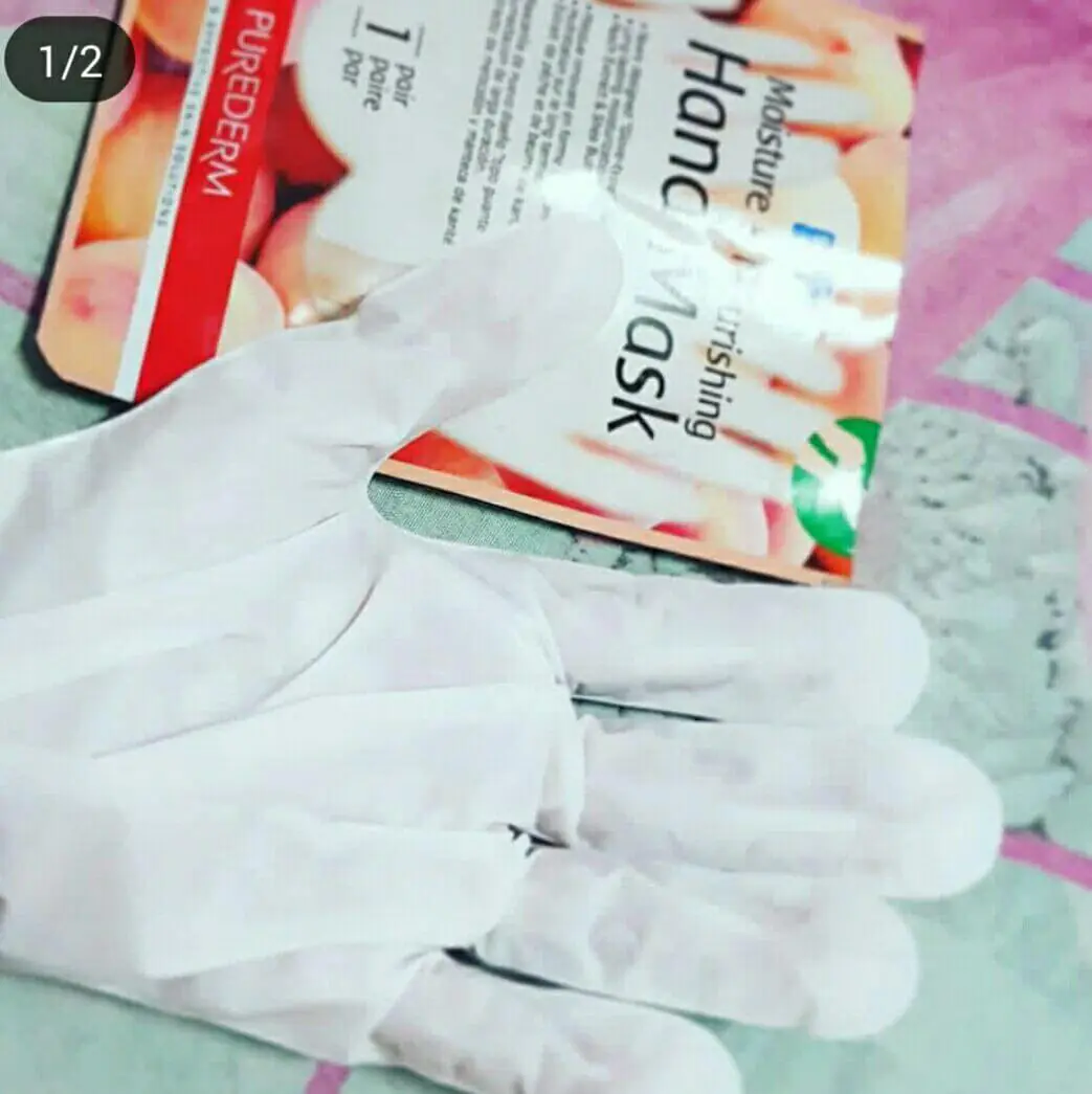 ماسك ترطيب وتغذية اليد من بيورديرم PUREDERM MOISTURE & NOURISHING HAND MASK (6)