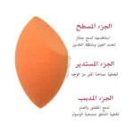 اسفنجه-مكياج-ميركل-بغطاء-سفر-من-ريل-تكنيك–Real-Techniques-MIRACLE-COMPLEXION-SPONGE- (1)