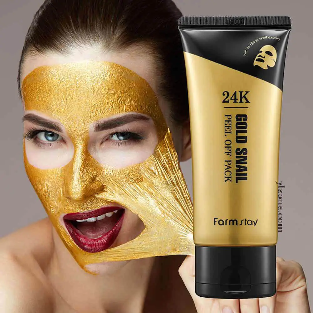 ماسك الدهب والحلزون الكوري