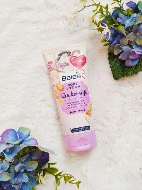 Balea Body lotion Zuckersüß, Vanille Gebrannte Mandeln