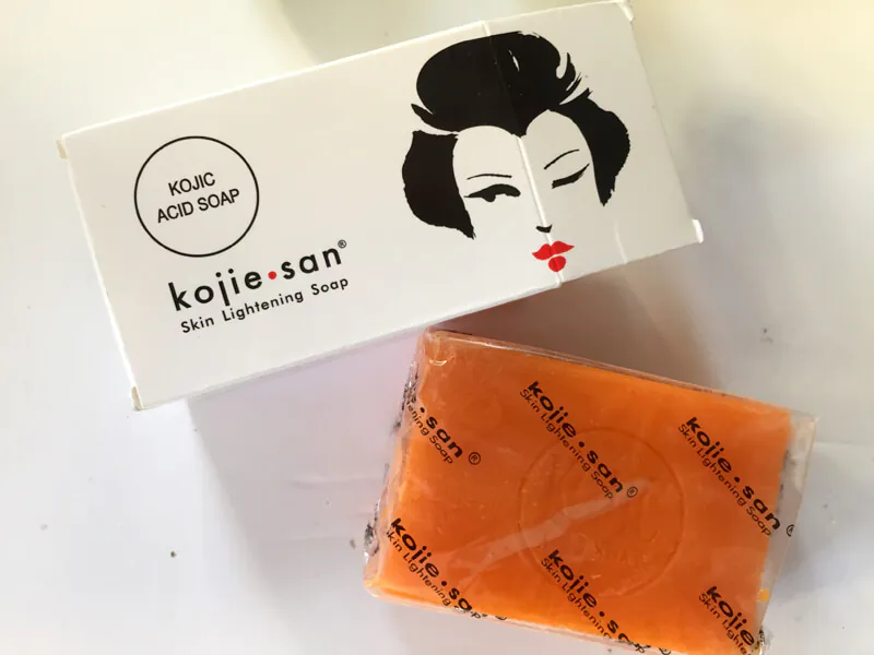 كوجي سان صابون تفتيح البشرة 135 جم Kojie San Soap Bars Skin Lightening Kojic Acid Natural Original Bar Care Soaps (6) صابونة كوجي سان الاصلية