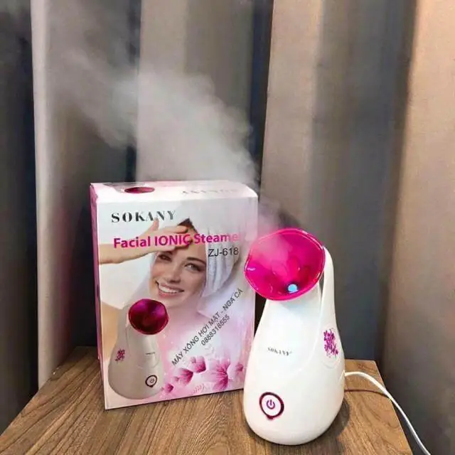 جهاز البخار الأيوني من سوكاني Sokany ZJ-618 Facial Ionic Steamer – White (7)