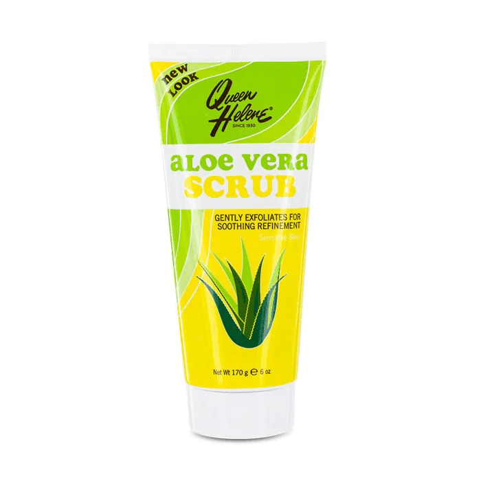 سكرب كوين هيلين ألوفيرا يقشر بلطف للبشرة الحساسة 170 جرام QUEEN HELENE ALOE VERA SCRUB GENTLY EXFOLIATES SENSITIVE SKIN