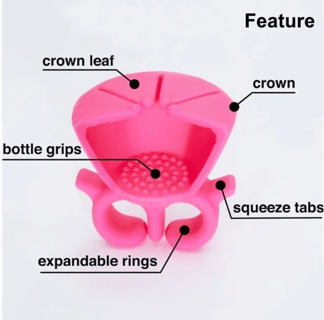 هولدر المناكير The Wearable Nail Polish Holder (7)
