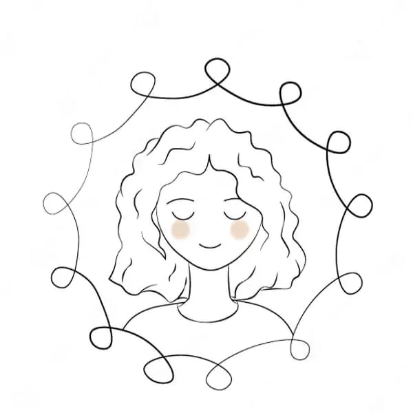 جمال الشعر المجعد